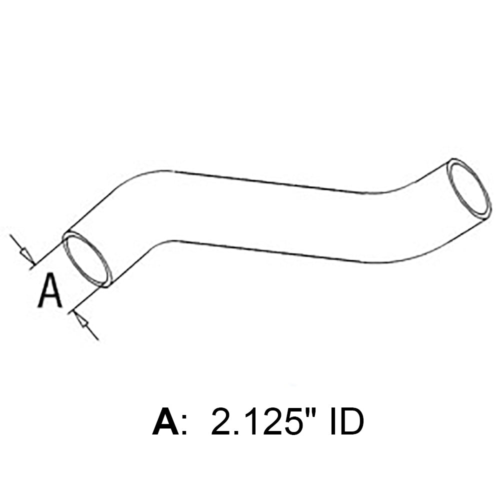 NEW Lower Radiator Hose 503595M1 Fits Massey Ferguson 1100 1130