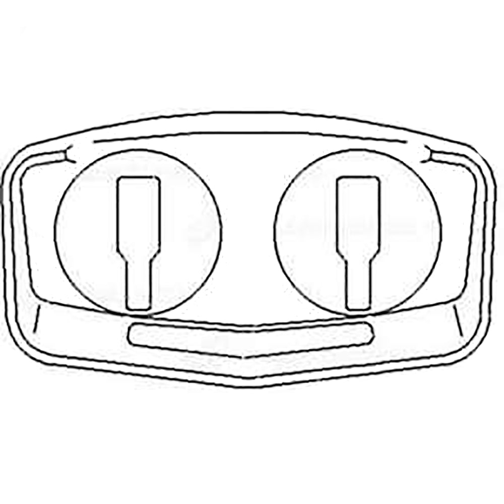 506262V2 Housing, Headlamp Fits Massey Ferguson