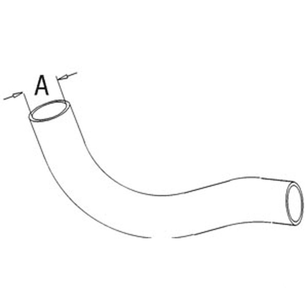 Top Radiator Hose Fits Massey Ferguson Replaces 512158M1