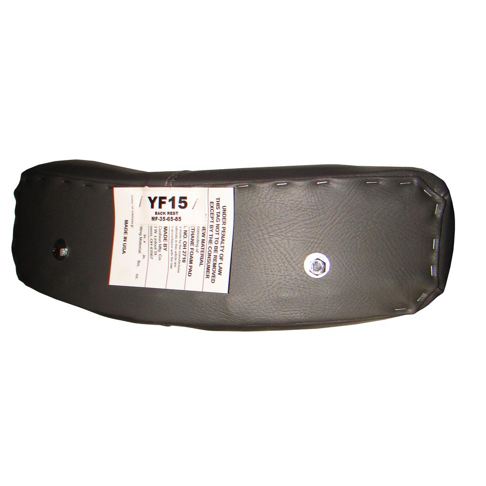 181316M92-BACKREST Seat Backrest with red trim box Fits Massey Ferguson 130 135