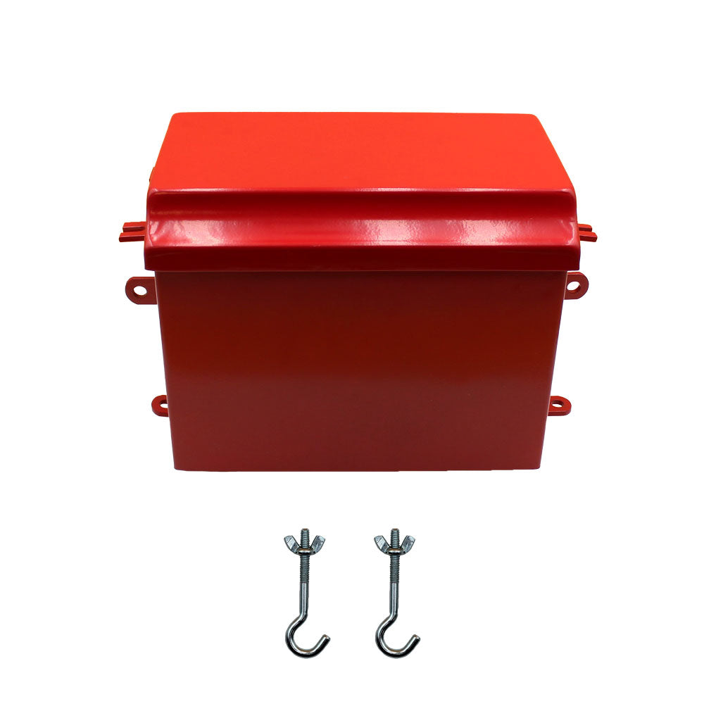 Red Battery Box Fits International Replaces 51707D