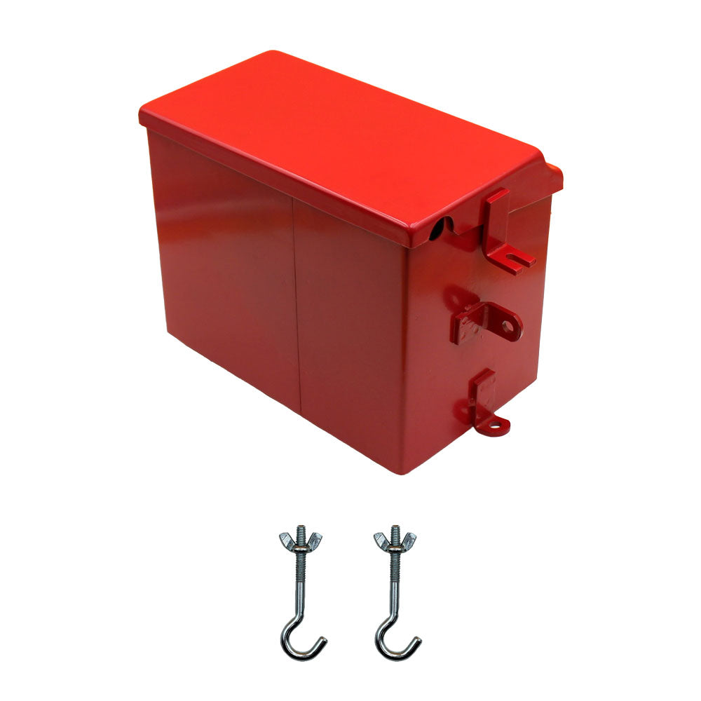 Red Battery Box Fits International Replaces 51707D