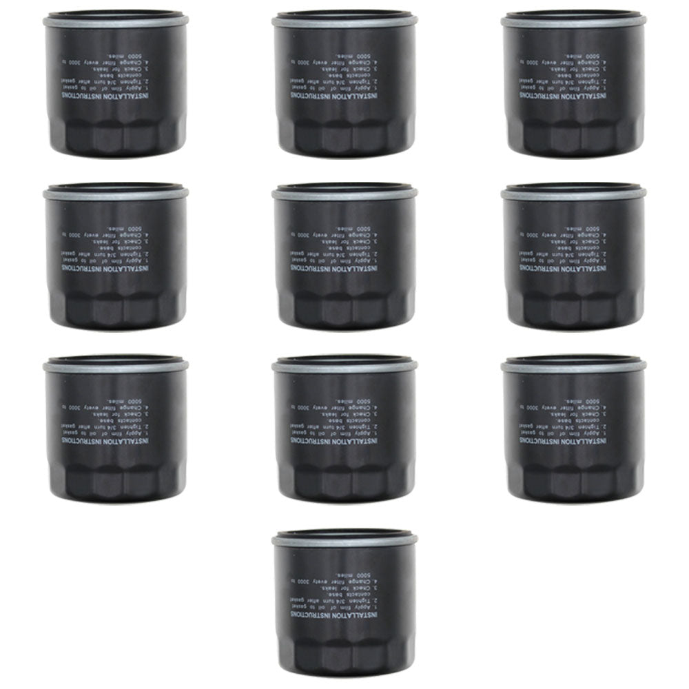 100802 Qty 10: Oil Filter Fits Grasshopper 120K 125 218 220 223 225 225V 225V G4