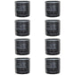 100802 Qty 8: Oil Filter Fits Grasshopper 120K 125 218 220 223 225 225V 225V G4