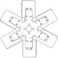 521269M1 - 6 Blade Fan