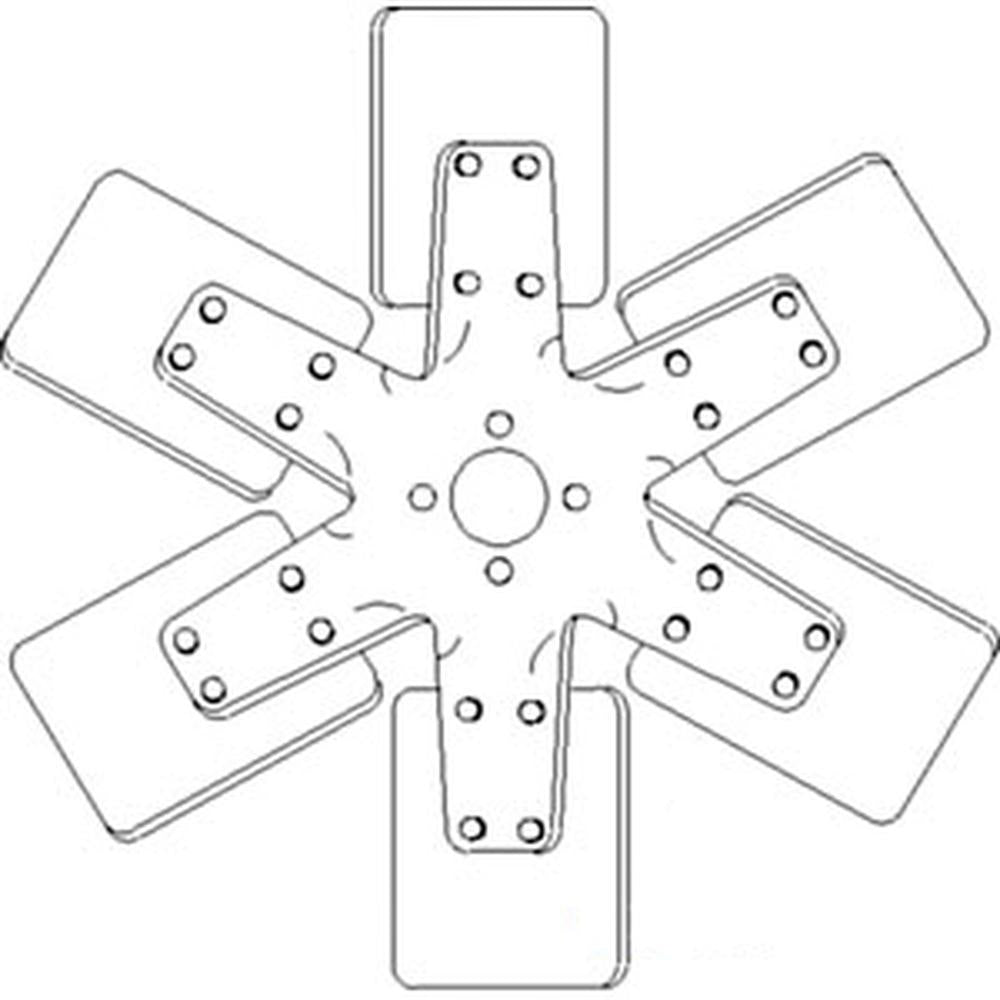 521269M1 - 6 Blade Fan