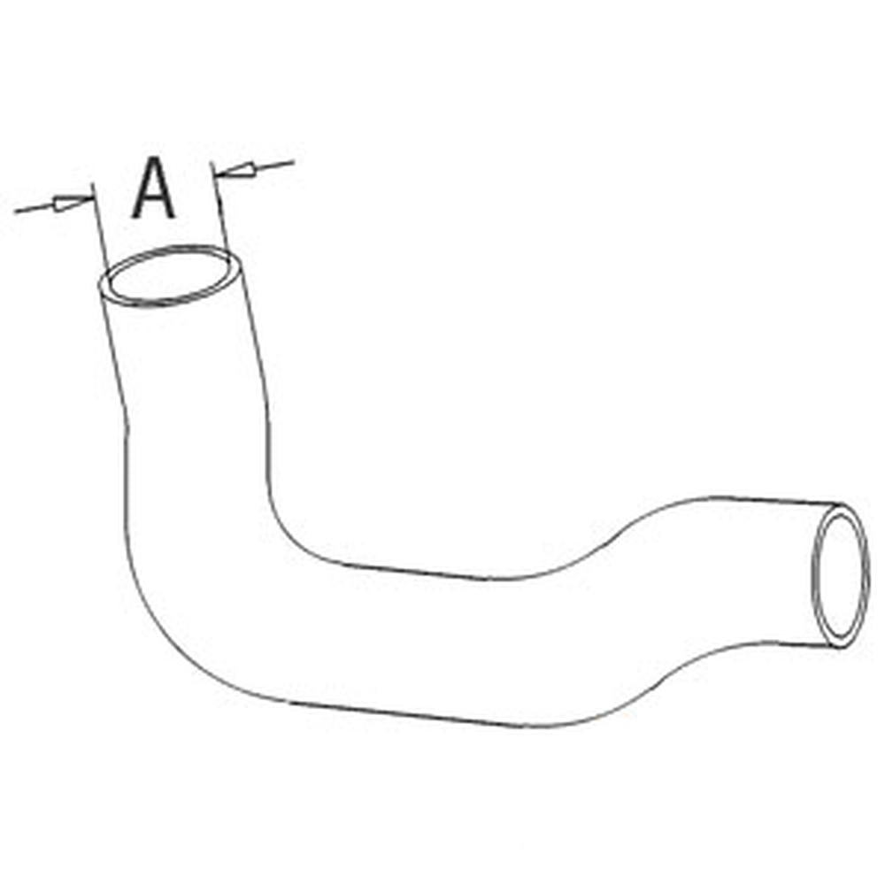 Top Radiator Hose Fits Massey Ferguson Replaces 522078M1