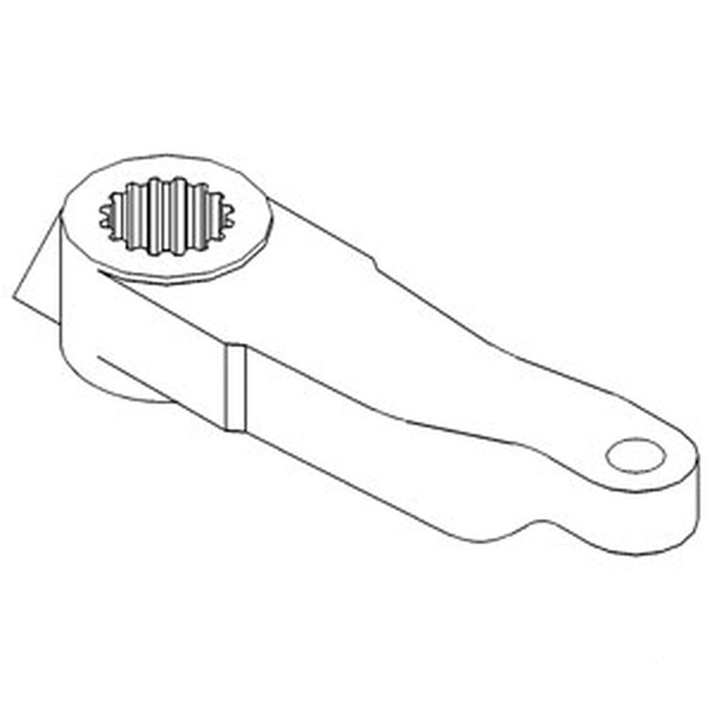 531248R1 LH Steering Arm Fits Case/International Harvester