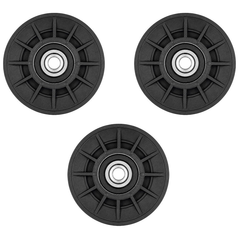 QTY 3: V-IDLER PULLEY
 Fits Husqvarna Replaces 194326