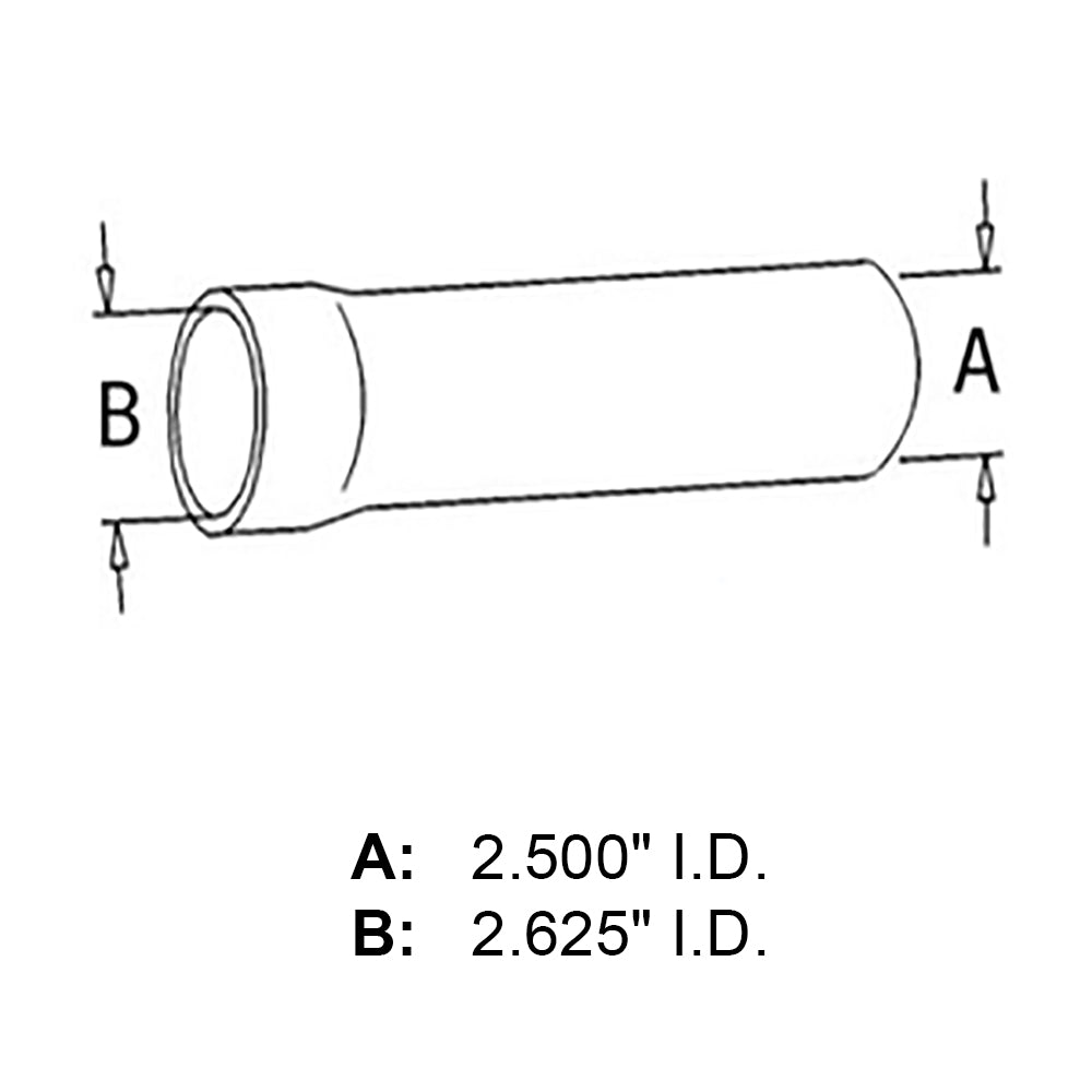 532678R1 Bottom Radiator Hose Fits Case/International Harvester