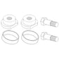 Steering Trunion Kit 533283R1 Fits Case IH Fits International Harvester