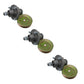 532129861 Set of 3 Mower Deck Spindles w/Pulleys Fits Husqvarna FD61M