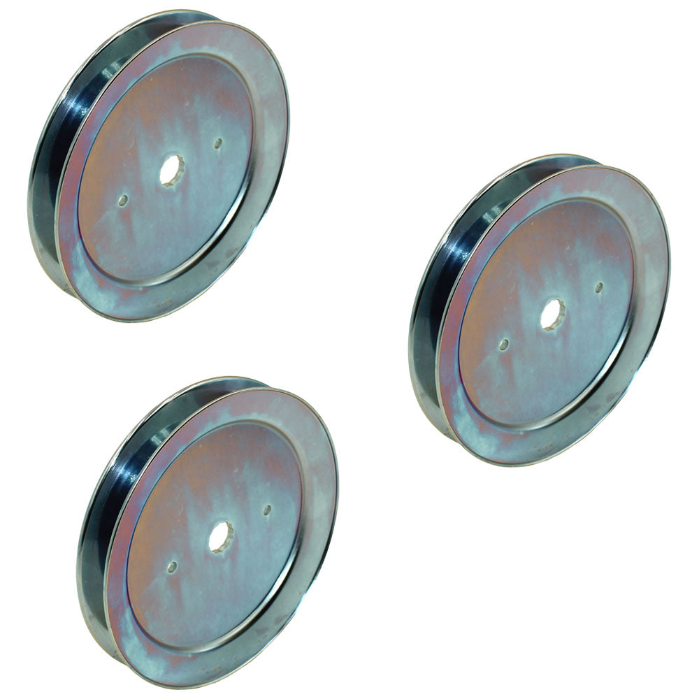 Qty 3: Spindle Pulleys Fits Dixon Replaces 539113300