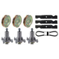 Deck Rebuild Kit Fits Craftsman 54" Mower Decks 917204140 Fits Poulan 54" Decks