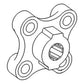 Hub 54C2055 Fits New Holland 772A-SERIES 772-SERIES 776A-SERIES 776-SERIES