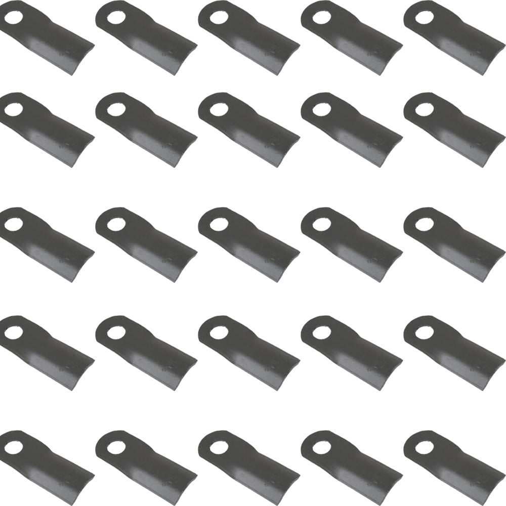 Qty 25: Disc Mower Blade Fits Universal Products Replaces 697551