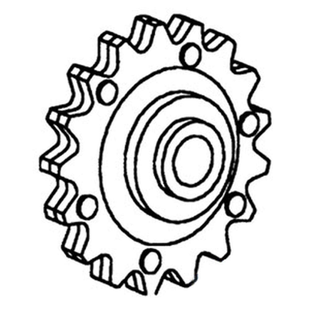 833494M1 Idler Sprocket Fits Massey Ferguson