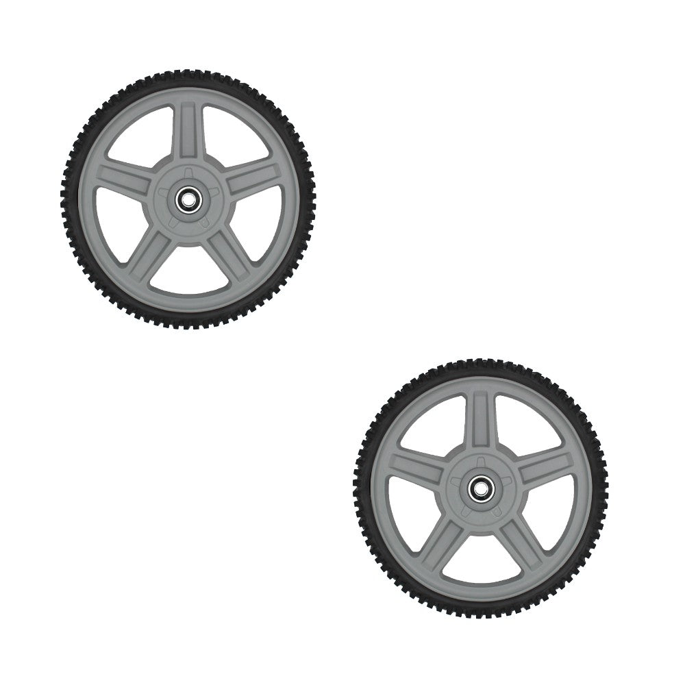 581010302 Qty 2: Plastic Mower Wheels Fits Red Max
