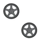 581010302 Qty 2: Plastic Mower Wheels Fits Dixon