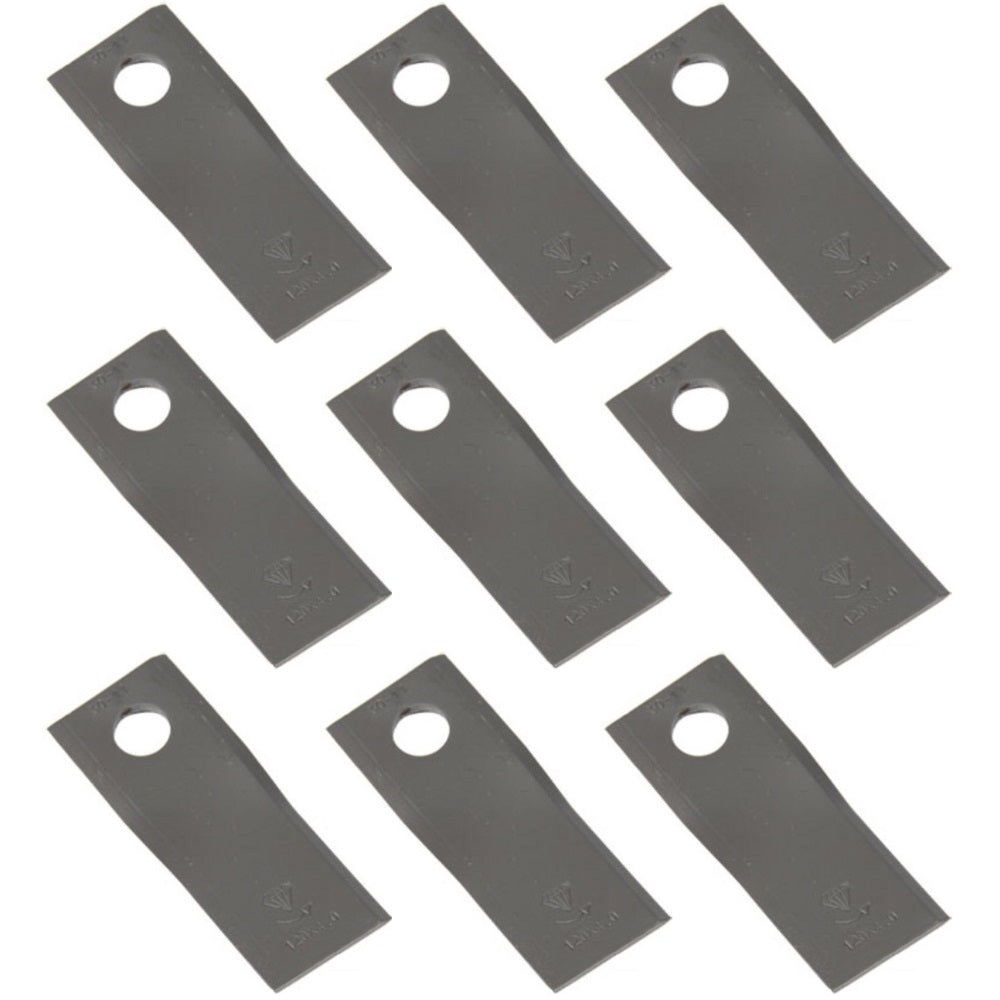 58699_x25 Qty 25: Left Hand Disc Mower Blade Fits Lely 165 205 240 280 320