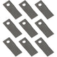 604658 Qty 25: Left Hand Disc Mower Blade Fits GEHL DC1080 DC2330 DC2350 DM140