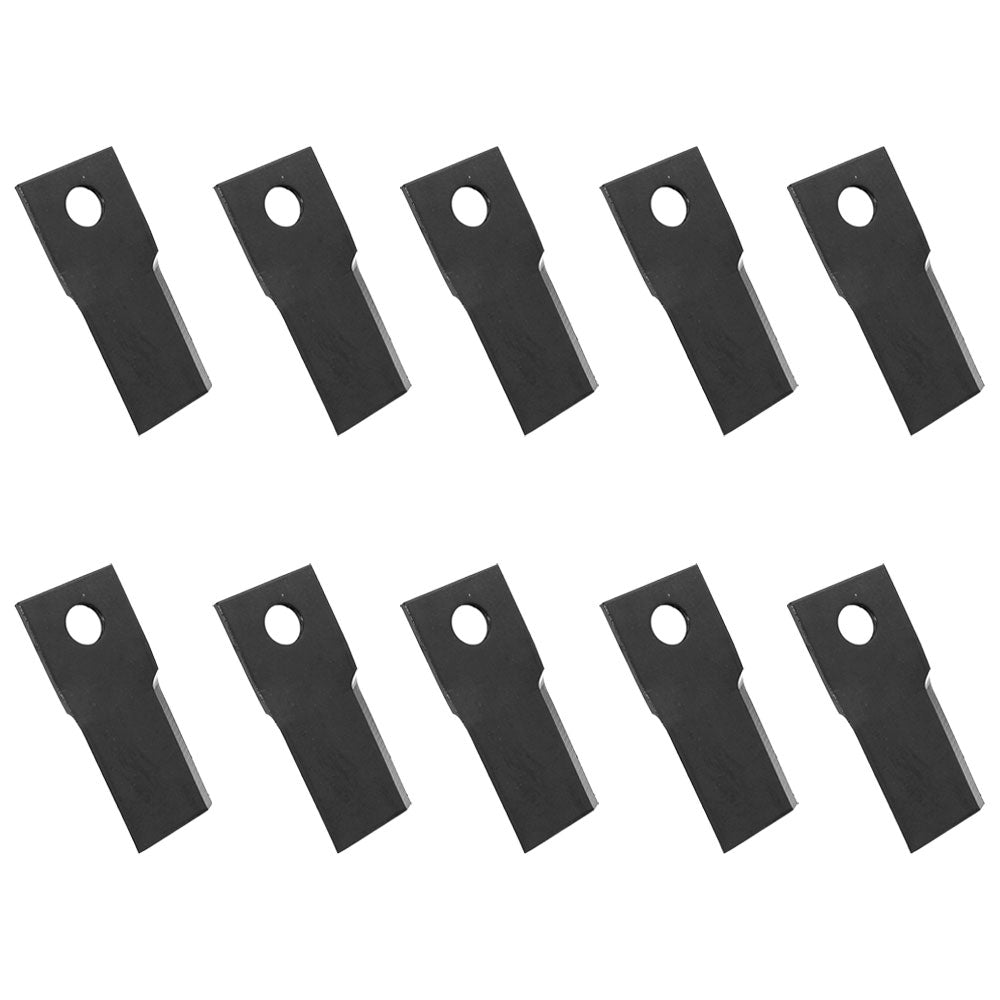 86625666 Qty 10: Left Hand Disc Mower Blade Fits Case/International Harvester