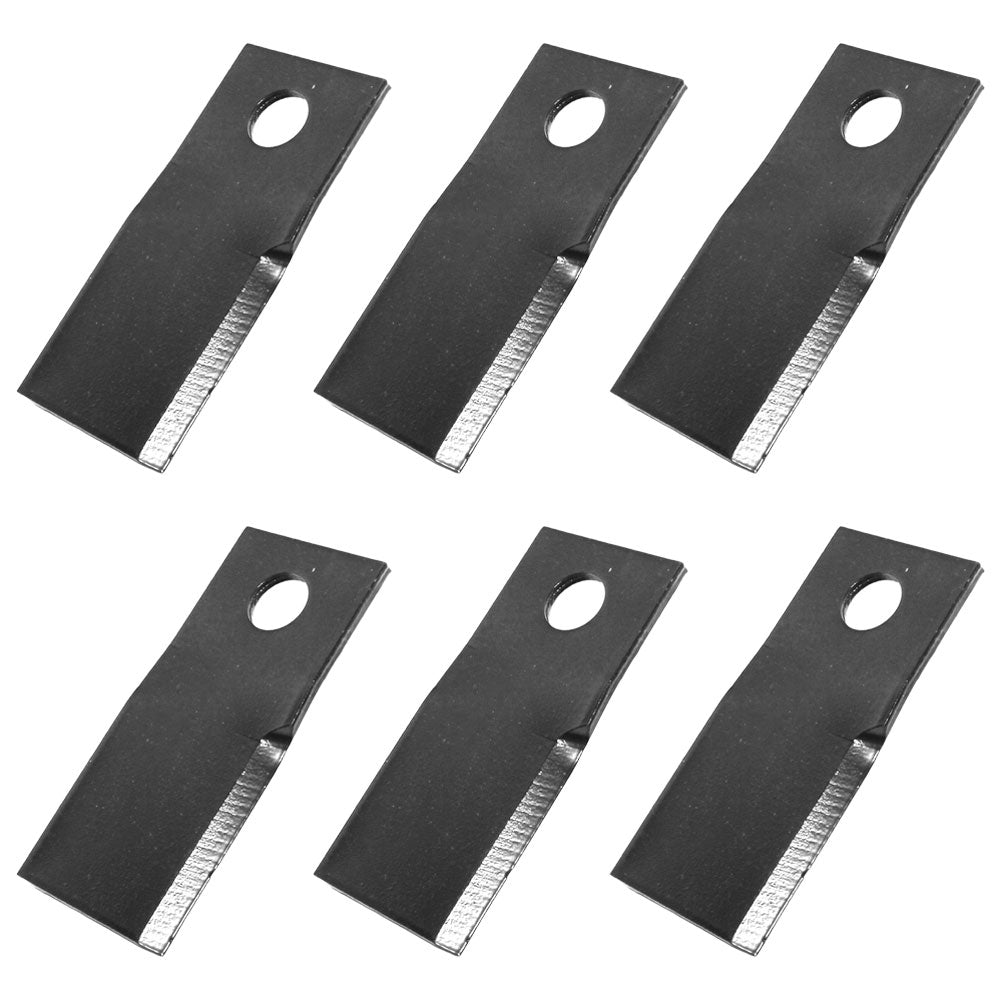 604658 Qty 6: Left Hand Disc Mower Blade Fits GEHL DC1080 DC2330 DC2350 DM140