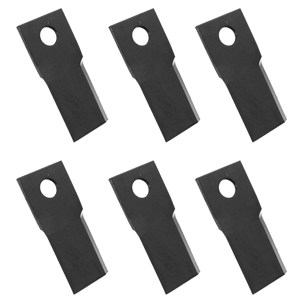 604658 Qty 6: Left Hand Disc Mower Blade Fits GEHL DC1080 DC2330 DC2350 DM140