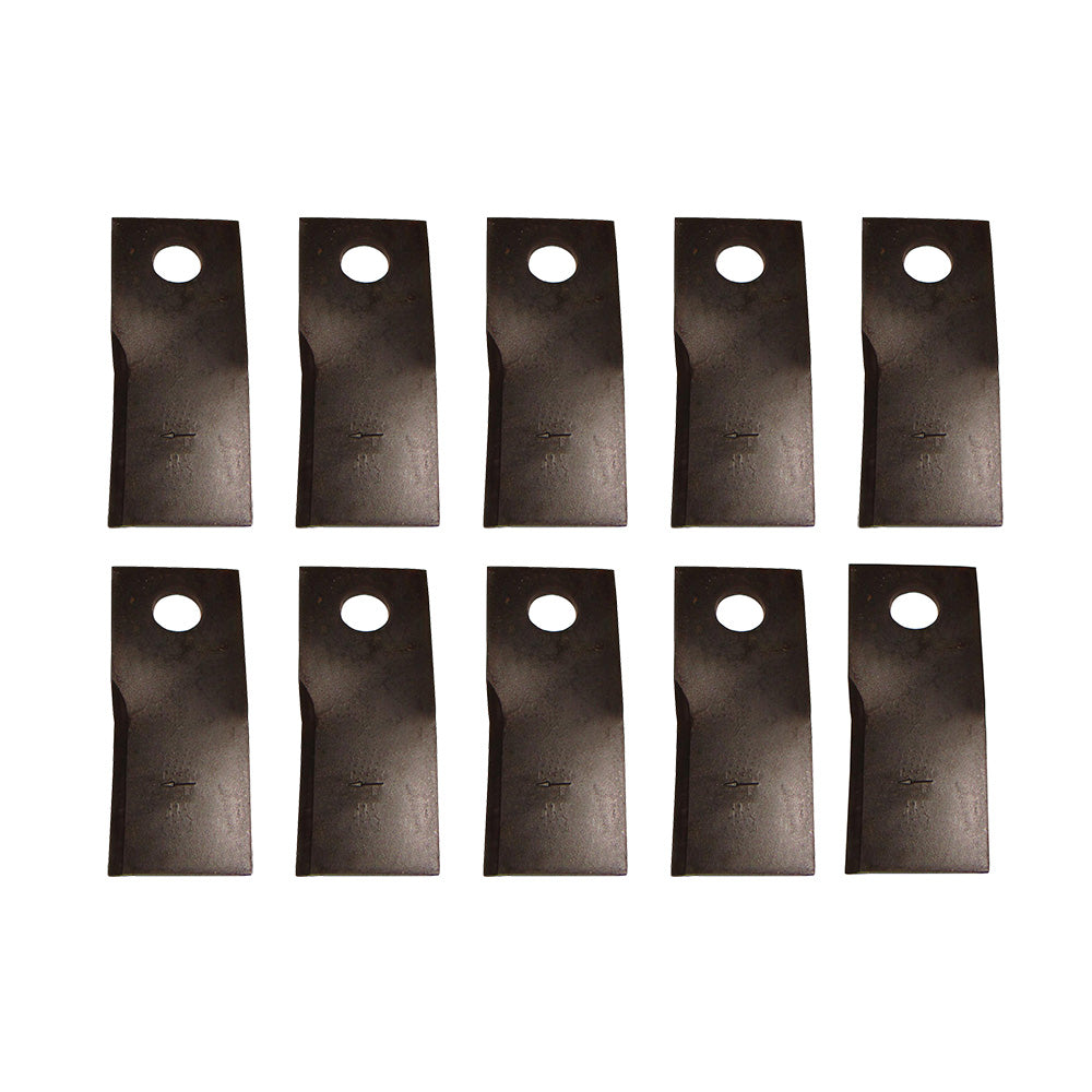37302226M1 Qty 10: Right Hand Disc Mower Blade
 Fits Massey Ferguson