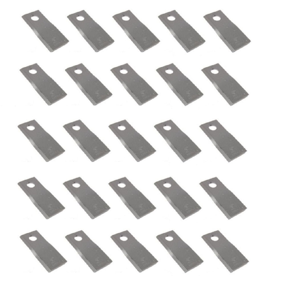 58700_x25 Qty 25: Right Hand Disc Mower Blade Fits New Idea