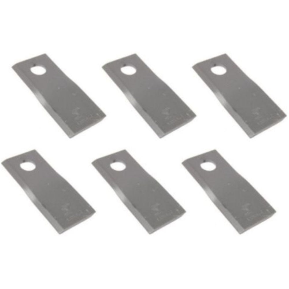58700_x6 Qty 6: Right Hand Disc Mower Blade Fits GEHL DC1080 DC2330 DC2350 DM140