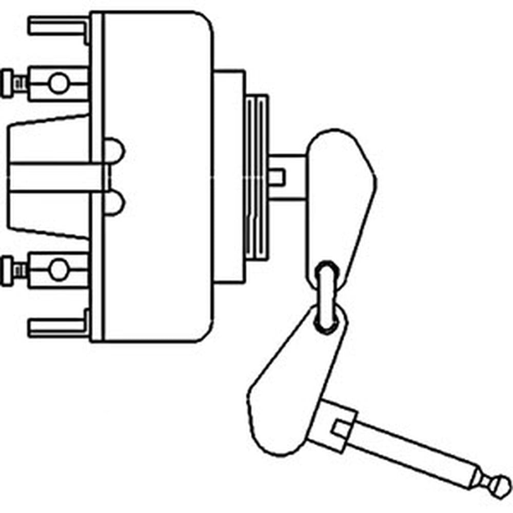 Starter Switch 443861440350 for Zetor 6211 6245 7011 7045 7211 7245 7711 7745