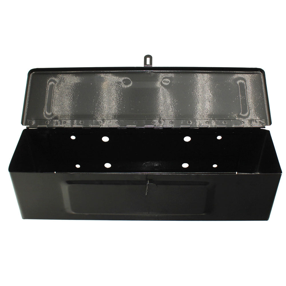 Black Metal Tool Box Fits Steiger Replaces 5A3BL