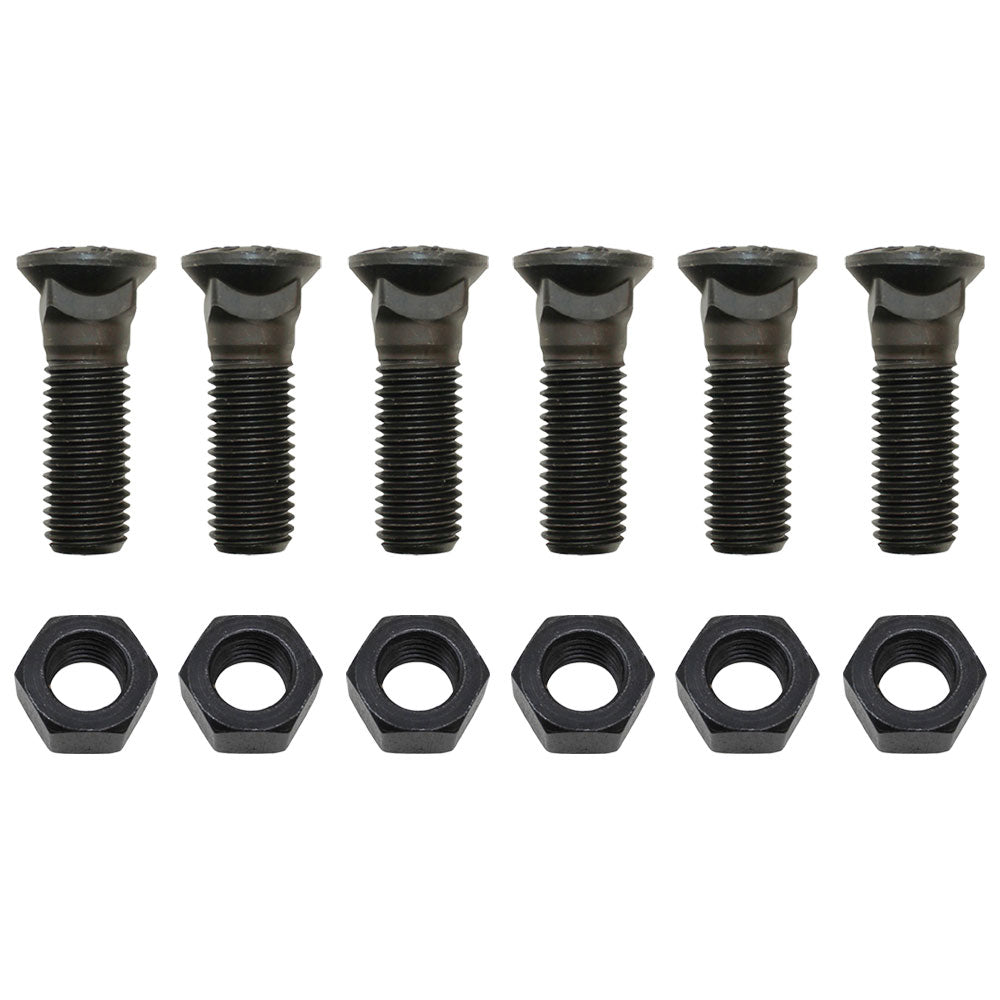 2J-3506 Qty 6: Cutting Edge Bolt & Cutting Edge Nut Kit Fits Caterpillar 120H NA