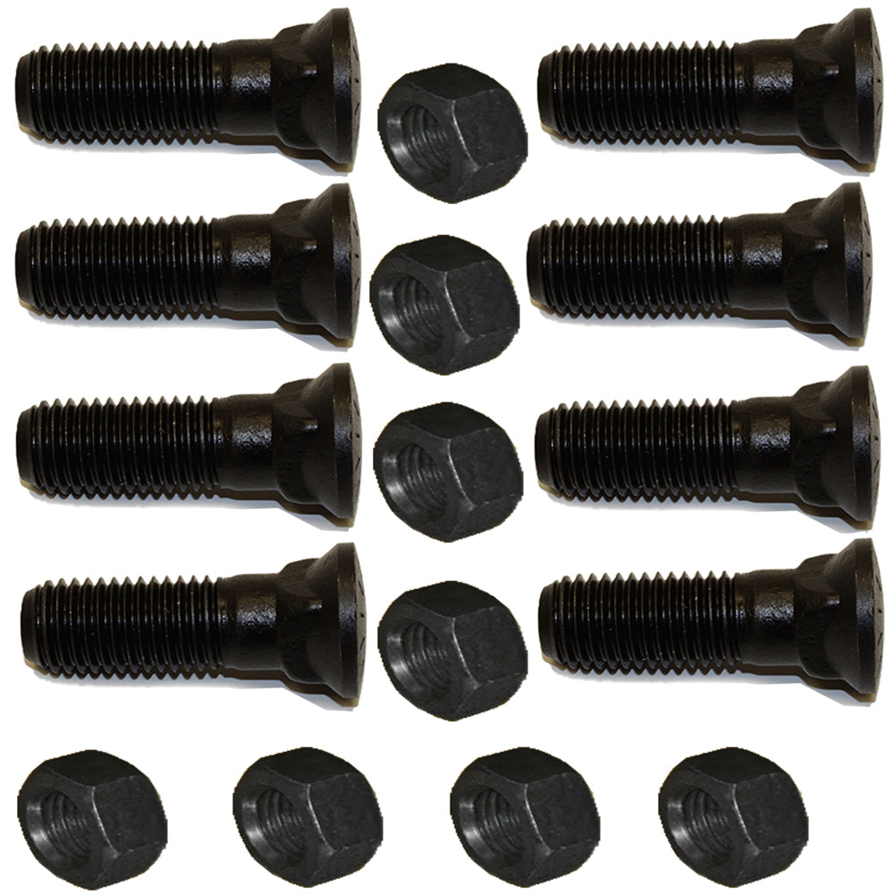 2J-3506 Qty 8: Cutting Edge Bolt & Cutting Edge Nut Kit Fits Caterpillar 120H NA