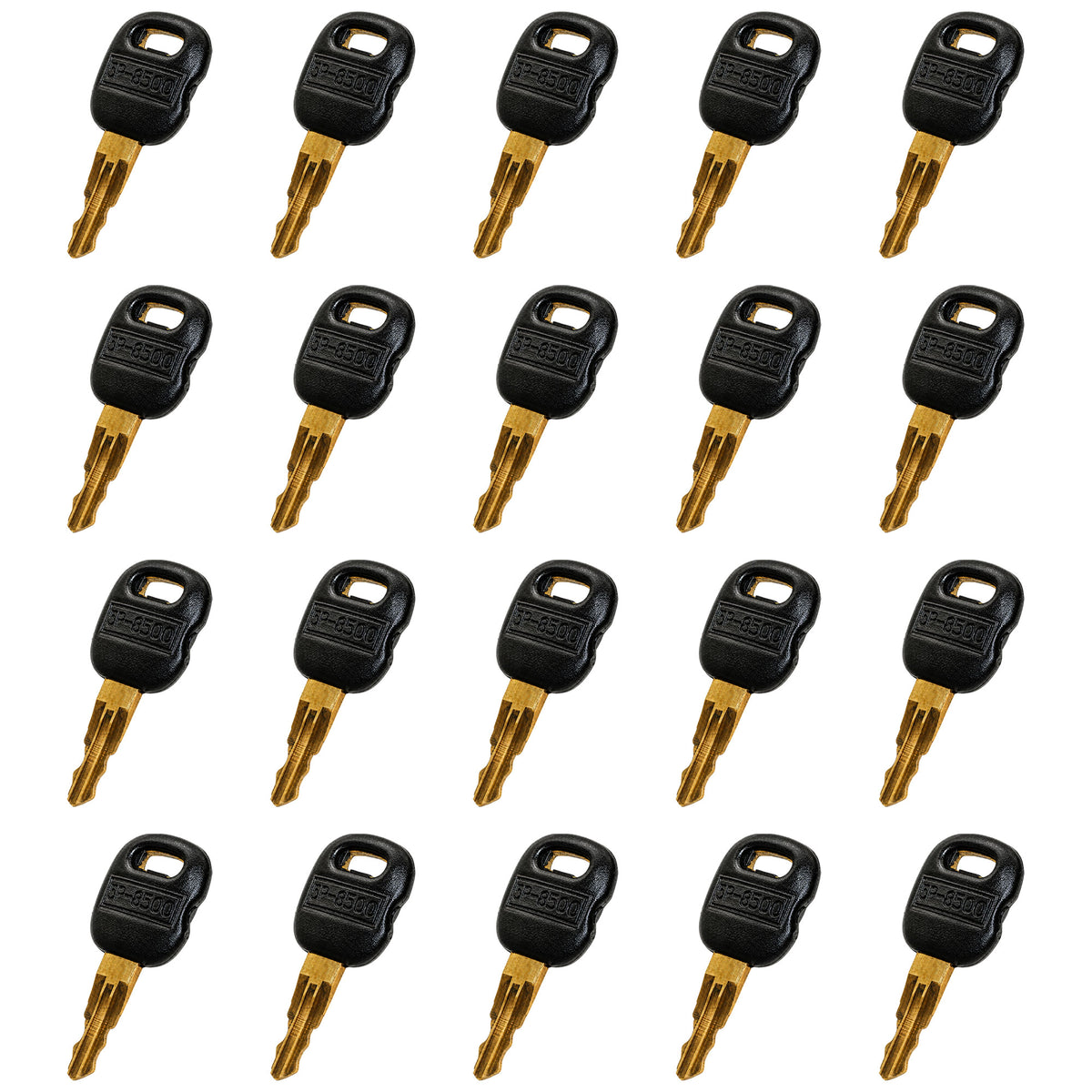 0310-072 Qty. 20: Key(s) - Old Style Fits ASV