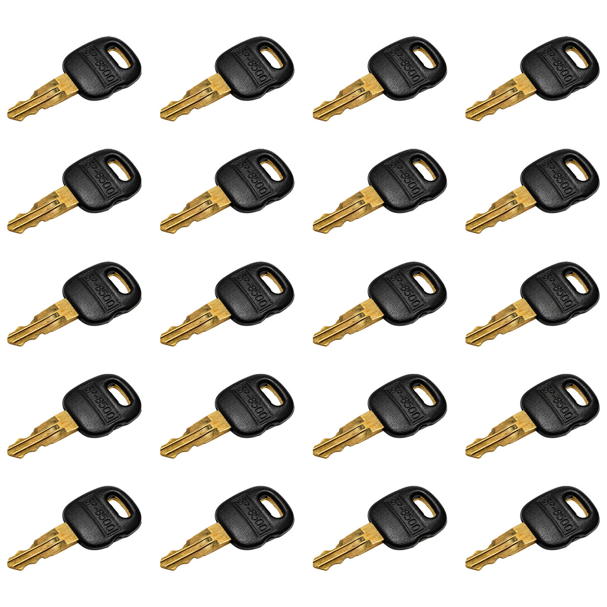 0310-072 Qty. 20: Key(s) - Old Style Fits ASV