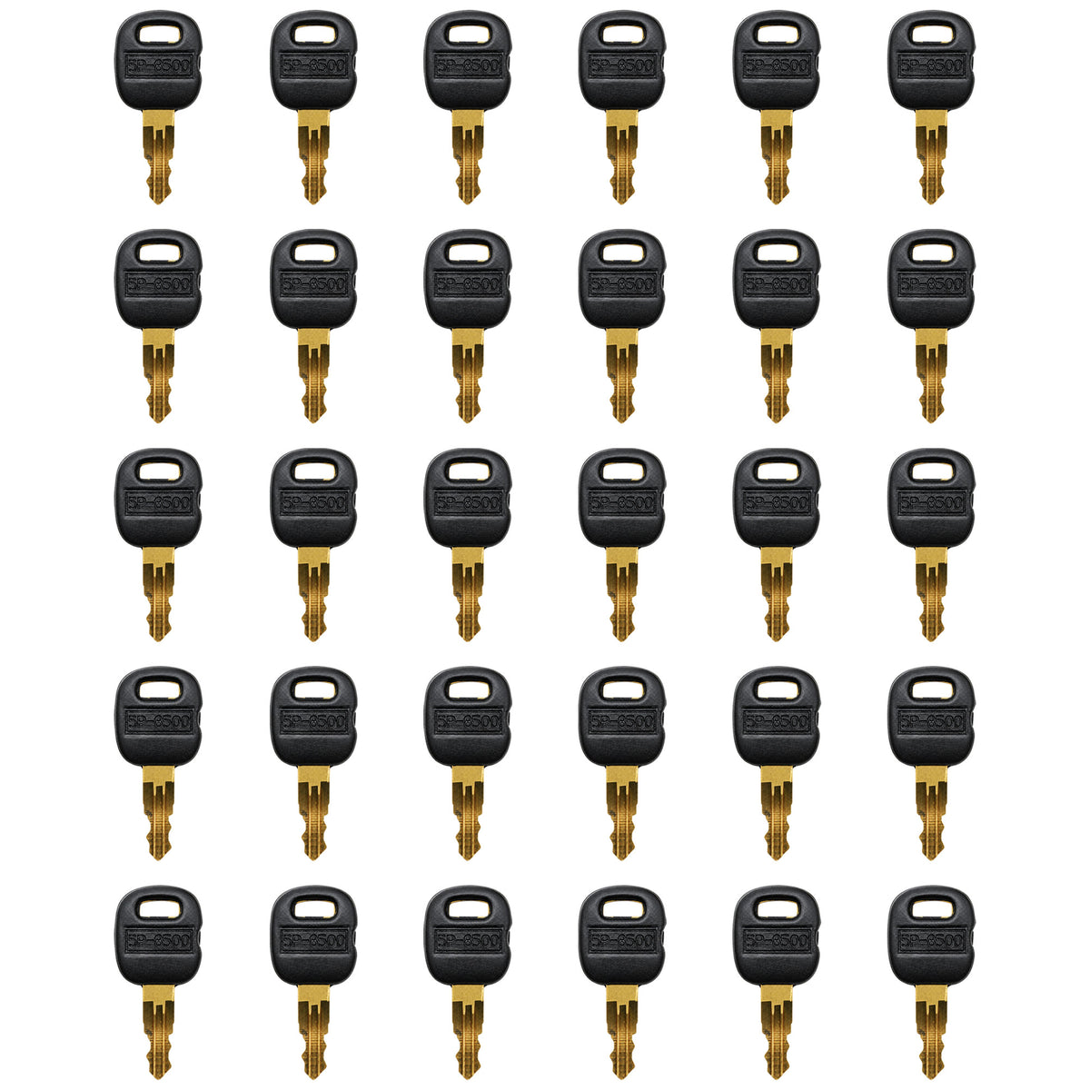 Qty. 30: Key(s) - Old Style Fits ASV Replaces 0310-072