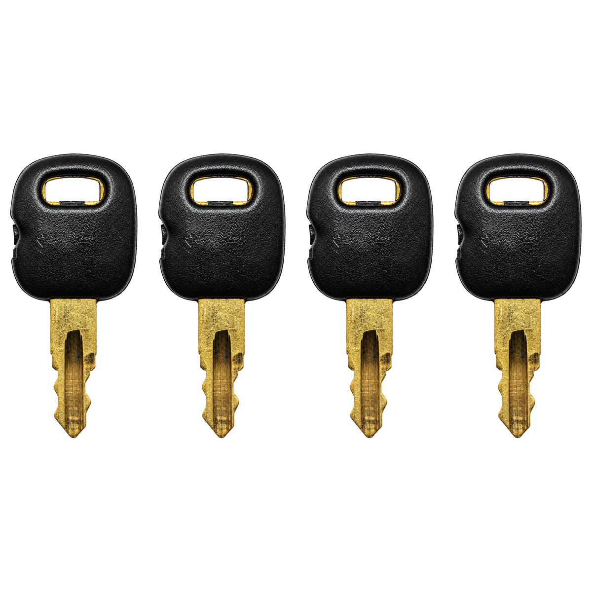 (4) Heavy Equipment Ignition Key Fits CAT 5P8500, Fits John Deere H800, Fits JD,