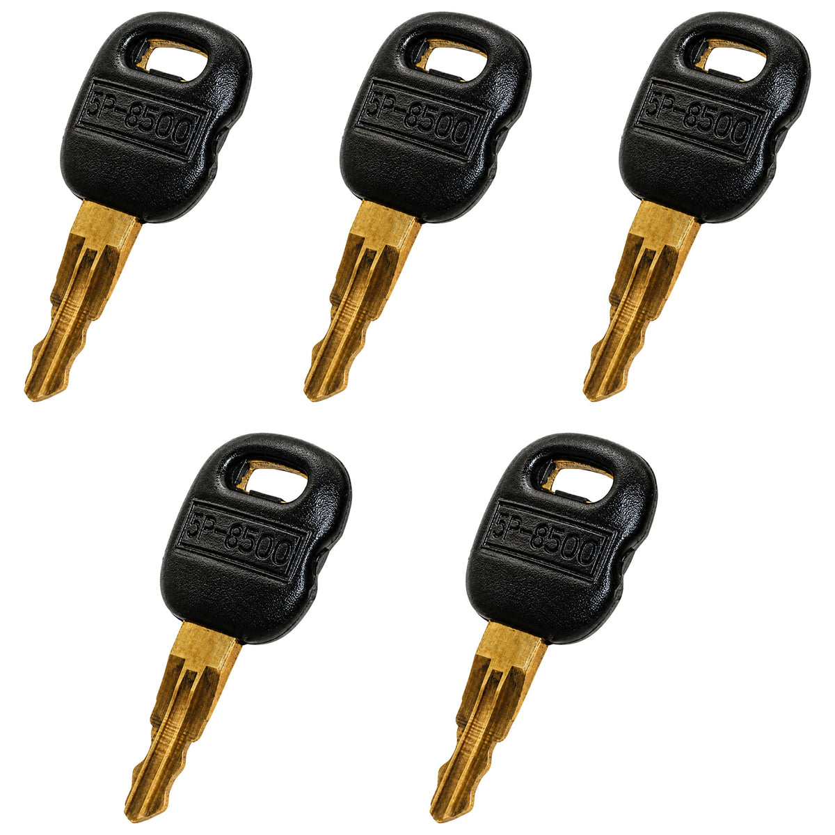 0310-072 Qty. 5: Key(s) - Old Style Fits ASV