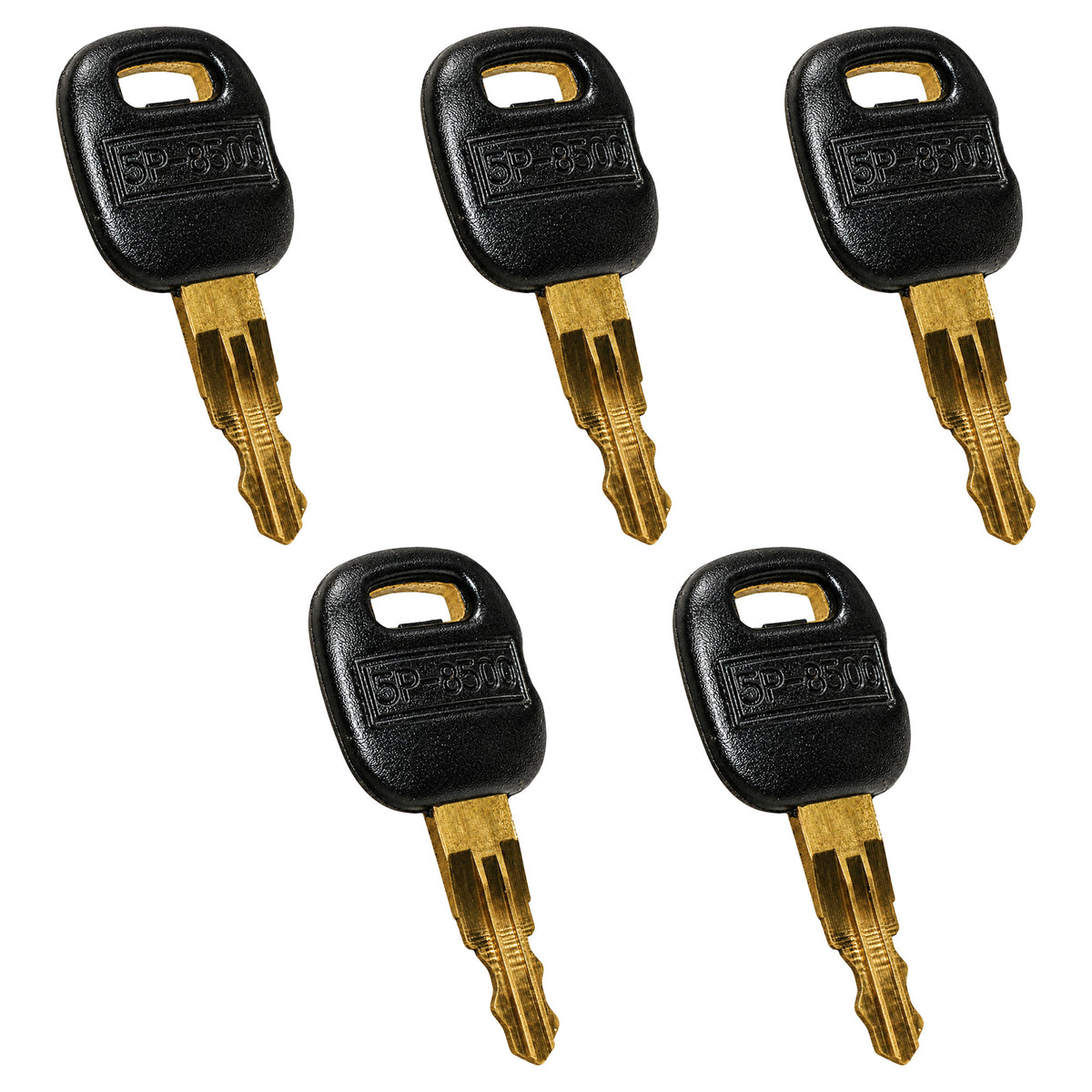0310-072 Qty. 5: Key(s) - Old Style Fits ASV