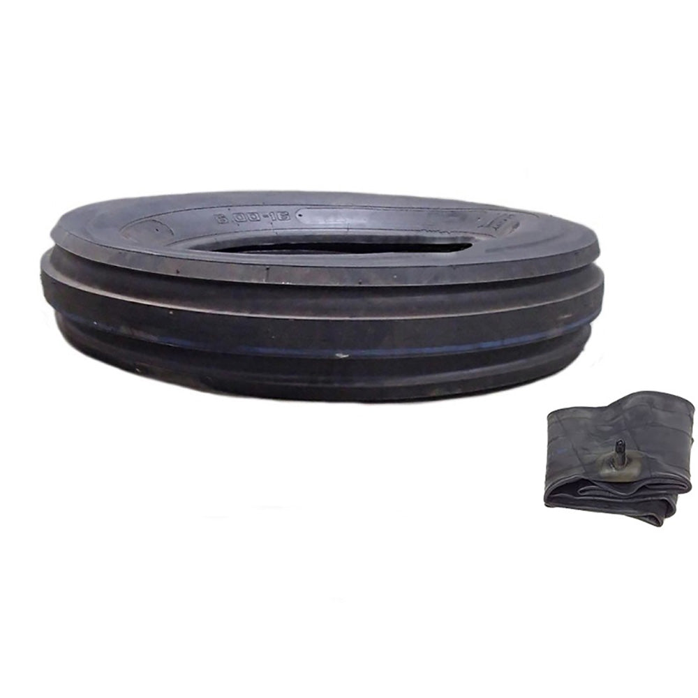 60016-TIRETUBE 600 x 16 (1) Tire & (1) Tube Set Fits Universal Products