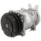 8819103 Sanden SD510HD Compressor, w/ 2 Groove Clutch - Fits Massey Ferguson