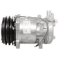 8819103 Sanden SD510HD Compressor, w/ 2 Groove Clutch - Fits Massey Ferguson