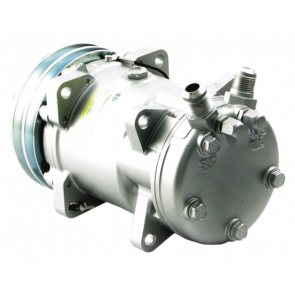 AC Compressor with Clutch Fits Case IH Replaces 1056347M91