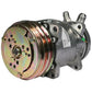 8819103 Sanden SD510HD Compressor, w/ 2 Groove Clutch - Fits Massey Ferguson