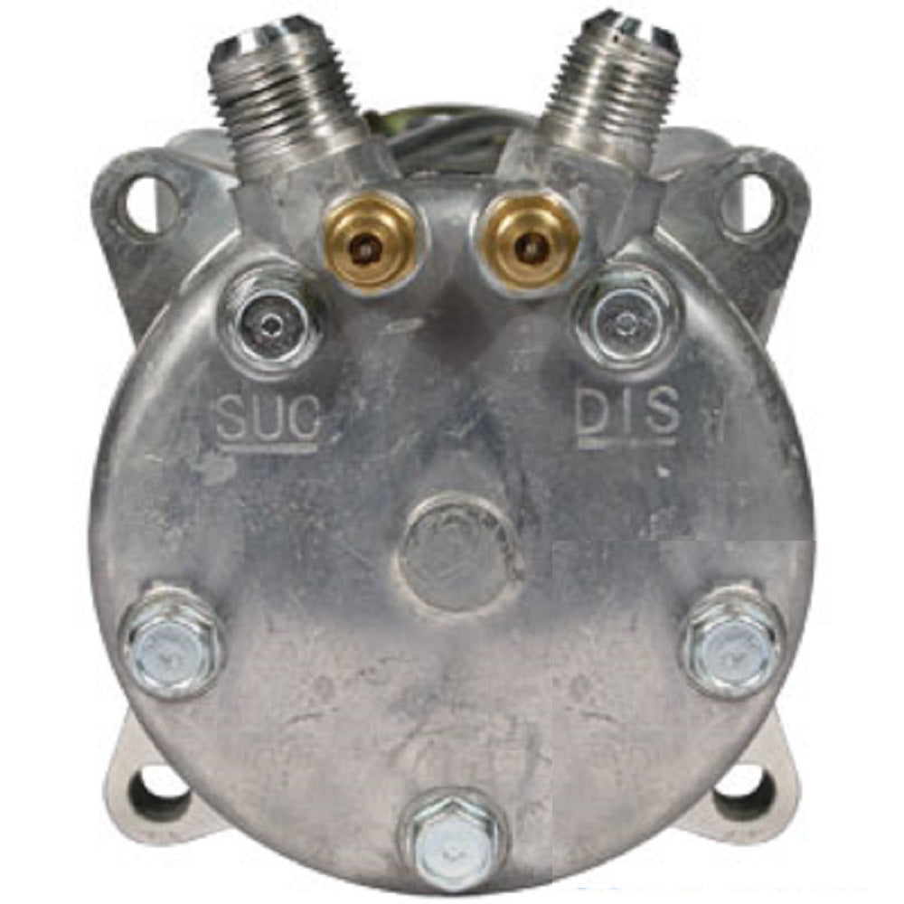8819103 Sanden SD510HD Compressor, w/ 2 Groove Clutch - Fits Ag-Chem