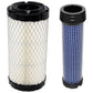 Inner & Outer Air Filter Set Fits Kubota Replaces 1665911221