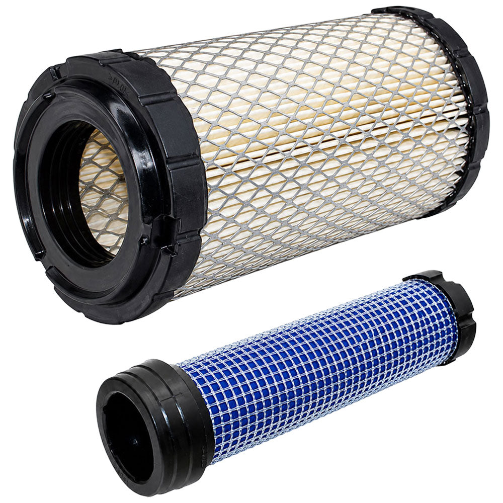 Inner & Outer Air Filter Set Fits Club Car Replaces 102558201