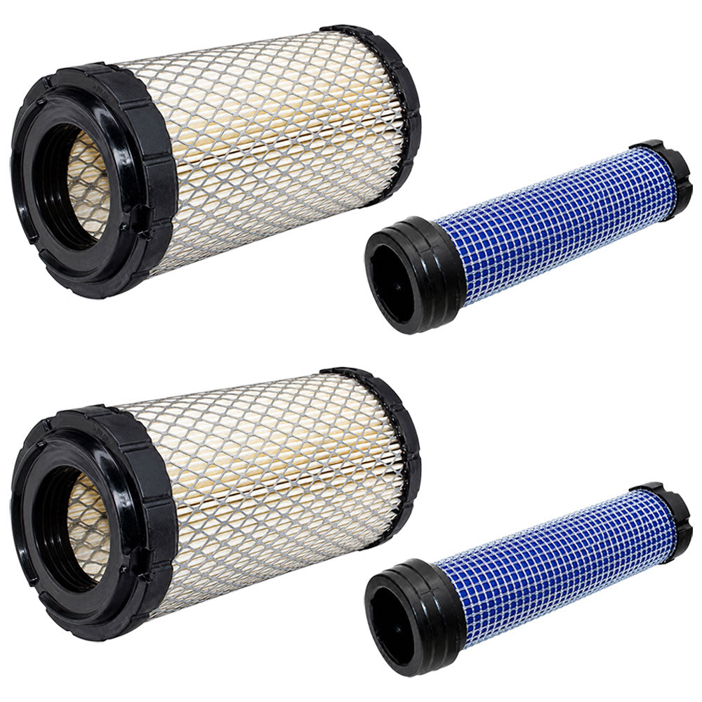 Qty. 2: Inner & Outer Air Filter Fits Club Car Replaces 102558201